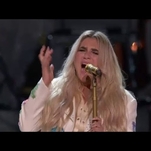 See Kesha bring the Grammys to tears with her powerful performance of "Praying" 