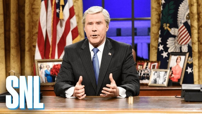 On SNL, Will Ferrell's George W. Bush returns to remind us he was a shitty president, too