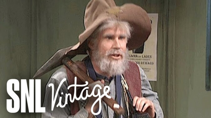 Relive the time Will Ferrell’s SNL Old Prospector took our minds off 9/11 for a while