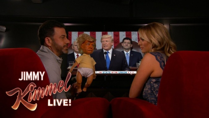 Jimmy Kimmel turns Stormy Daniels’ Live! appearance into a pretty gross game of charades