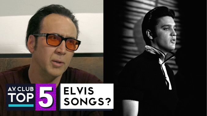 Nicolas Cage picks his 5 all-time favorite Elvis songs