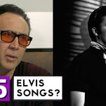 Nicolas Cage picks his 5 all-time favorite Elvis songs