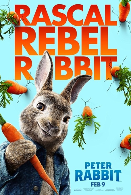 Peter Rabbit turns a classic character from children’s lit into an insufferable dick