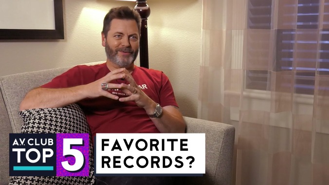 From Tom Waits to The Mills Brothers: Nick Offerman picks his 5 favorite records of all time