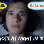 Children: Please do not run away from home and sleep inside of IKEA
