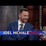 On The Late Show, Joel McHale describes living out Jeff Winger's nightmare of becoming Chevy Chase