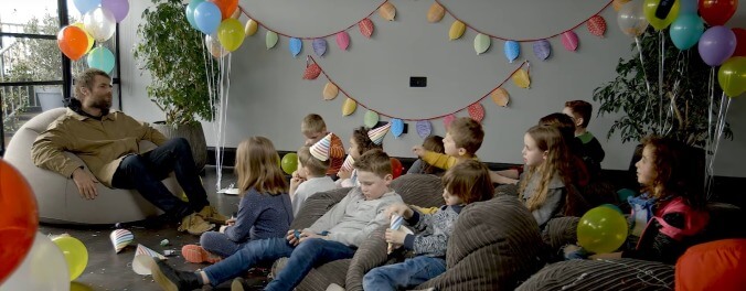 Watch Liam Gallagher get interviewed by a bunch of little kids