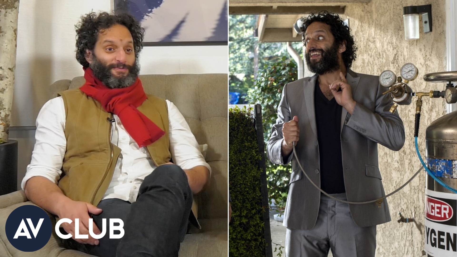 Jason Mantzoukas wants fans to know he’s just acting crazy