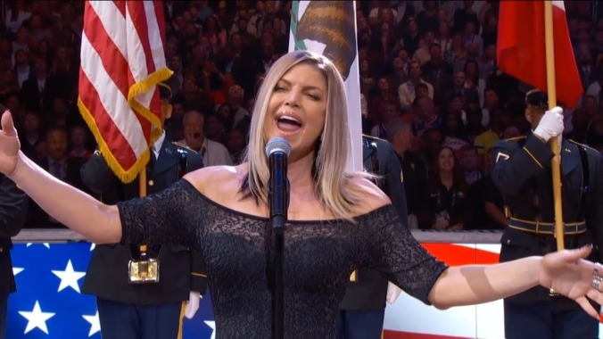 Like all of us, Fergie is just trying her best 