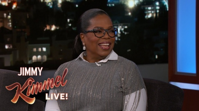 Oprah tells Jimmy Kimmel why she didn't rise to Trump's bait, thus demonstrating what presidential looks like