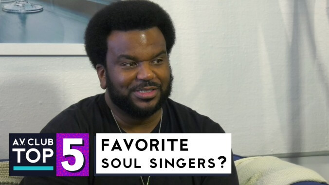 Craig Robinson picks his 5 favorite soul singers, from Marvin Gaye to Luther Vandross