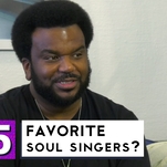 Craig Robinson picks his 5 favorite soul singers, from Marvin Gaye to Luther Vandross