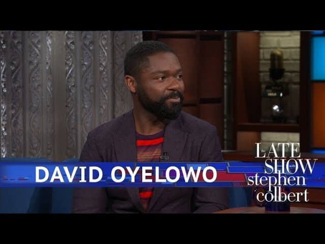 Actual Nigerian prince David Oyelowo talks fictional African kings and President Shithole on The Late Show