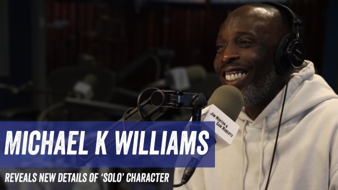 Michael K. Williams shares details on his excised Solo: A Star Wars Story character