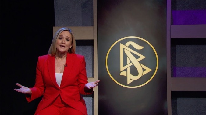 On Full Frontal, Sam Bee has a modest proposal for NRA members: Scientology