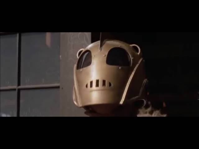 ’90s kids didn’t give a damn about the peerless movie-serial nostalgia of The Rocketeer