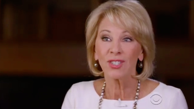 Betsy DeVos appears unclear about what a school is