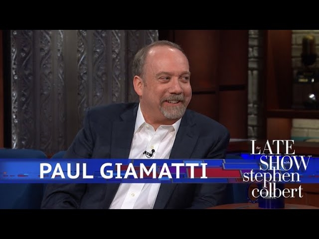 Stephen Colbert and Paul Giamatti bring the saga of the presidential wax figure to a happy conclusion