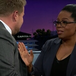 Watch Oprah make a grown man cry, simply for her own amusement