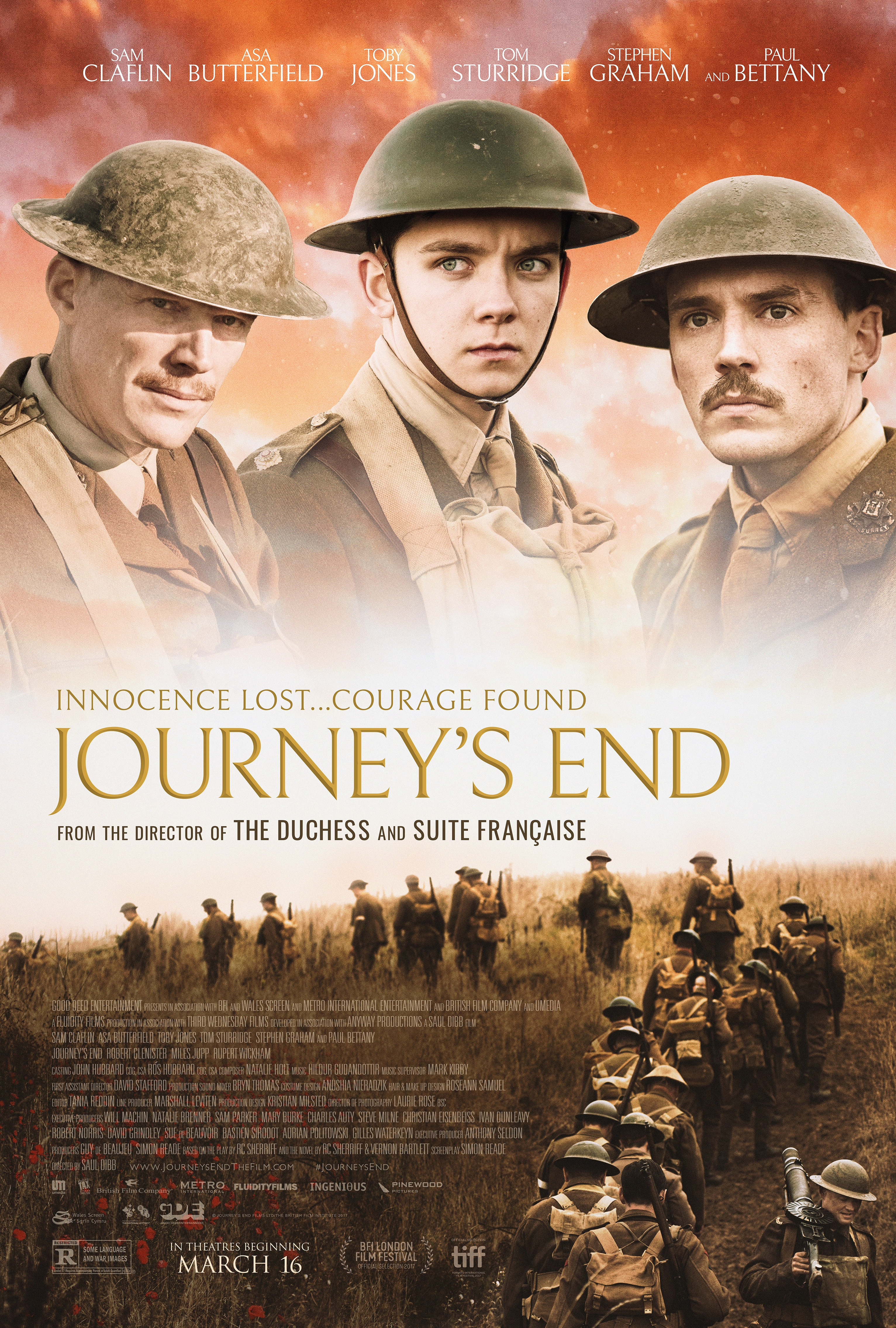 100 years after the Spring Offensive, war is still hell and Journey’s End is still good