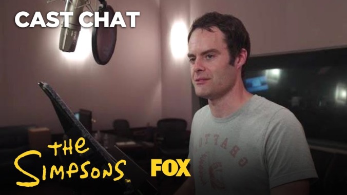 Get your first look at the suave ’70s PI Bill Hader is playing on The Simpsons