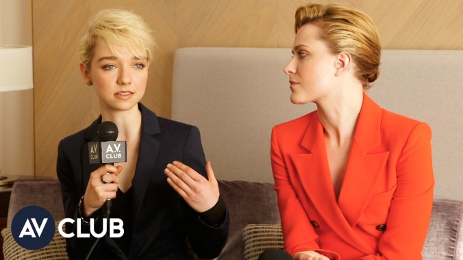 Evan Rachel Wood and Julia Sarah Stone talk about the challenge of portraying abusive relationships