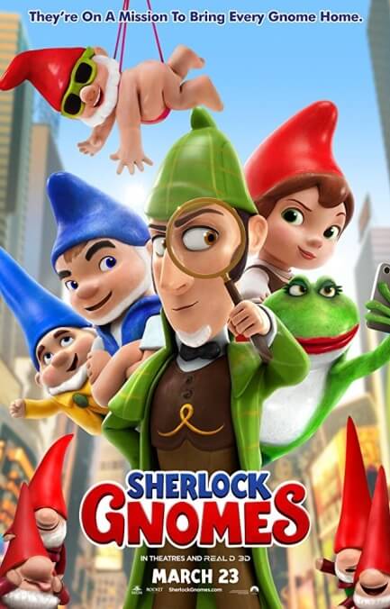 The appeal of Sherlock Gnomes is strictly elementary