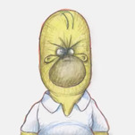 Check out a surreal new Simpsons couch gag, courtesy of Bill Plympton