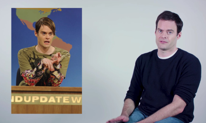 Bill Hader breaks down his best roles by doing a bunch of great impressions