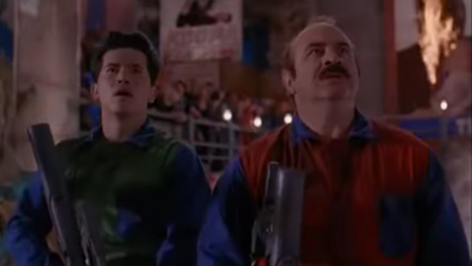 At least the cast of the Super Mario Bros. movie was high most of the time