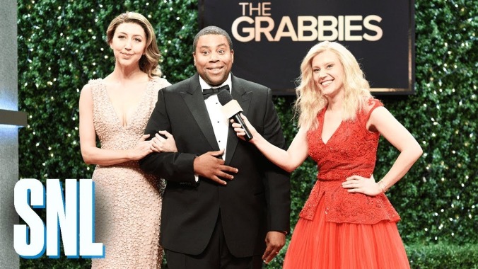 SNL gets ready for red carpet Oscars drama with the sexual harassment awards, The Grabbies