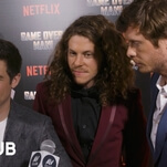 The Workaholics trio warn anyone from watching their new film on a date