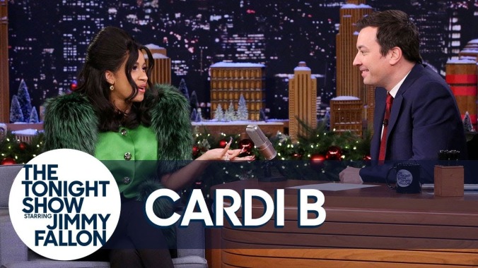 Cardi B to serve as Jimmy Fallon's first-ever co-host on The Tonight Show's next week