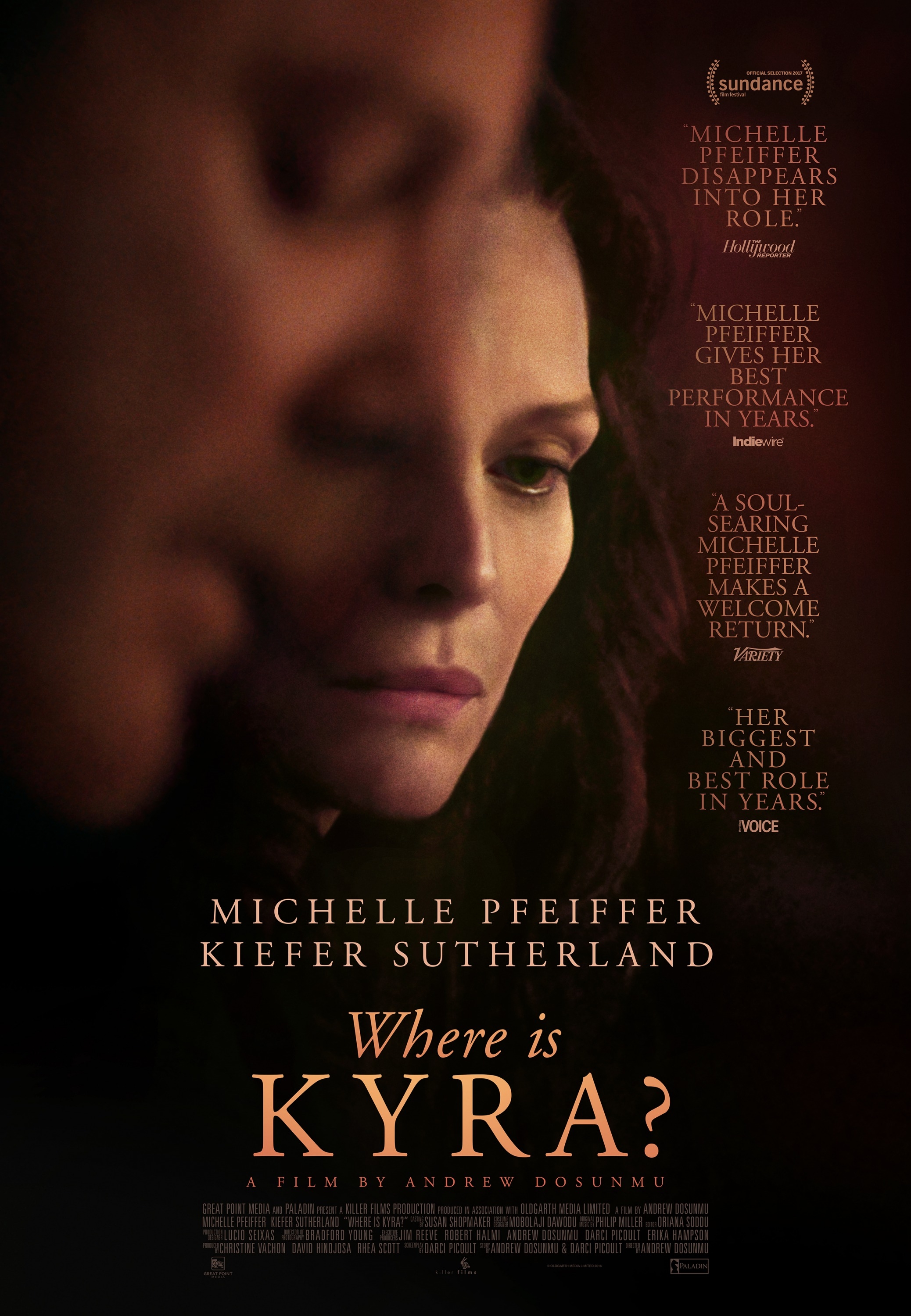 Michelle Pfeiffer disappears into literal and figurative darkness in the bold Where Is Kyra?