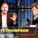 On Late Night, Scott Thompson talks Buddy Cole's return and crushing on Seth Meyers