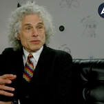 Renowned psychologist Steven Pinker is here to convince you not everything is going to shit