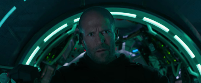 Jason Statham fights the biggest shark ever in this trailer for The Meg