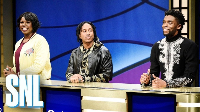 T'Challa tries to conquer the cultural divide on SNL's Black Jeopardy