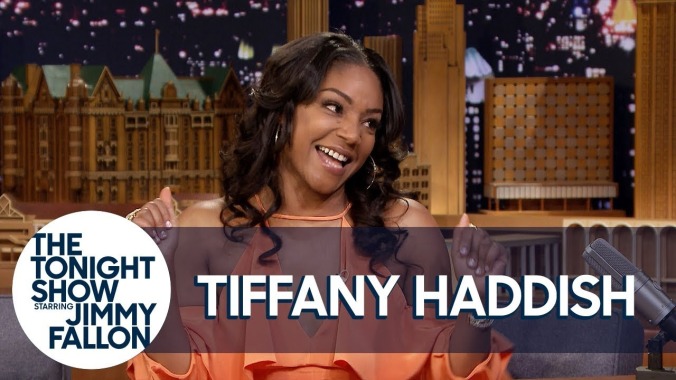 On The Tonight Show, Tiffany Haddish reveals her career as a once and present "energy producer"