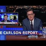 Stephen Colbert blows the lid off of Tucker Carlson's panda plagiarism on The Late Show