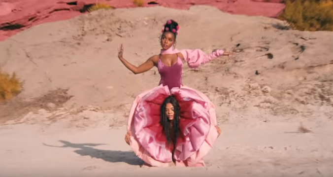 Janelle Monáe loves "Pynk" and isn't afraid to show it in her new video 