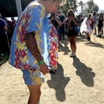 Justin Bieber dressed, danced like an asshole at Coachella