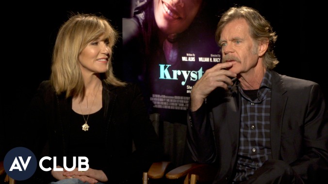 No surprise, Felicity Huffman and William H. Macy love each other's work