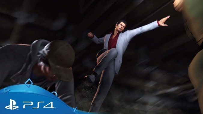 It’s
time to get ready for Yakuza 6, next week’s other big game about a
badass dad