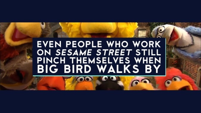 Even the adults who work on Sesame Street pinch themselves when Big Bird walks by