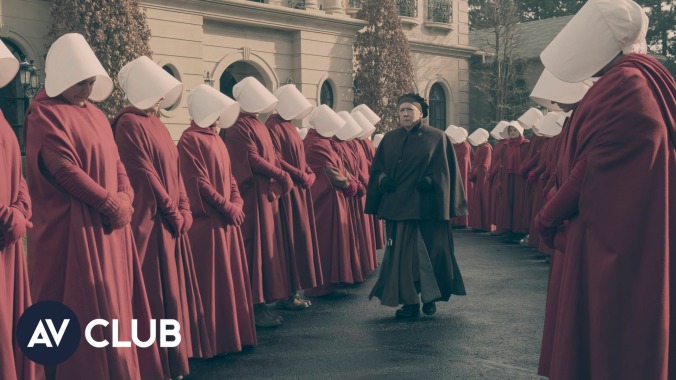 The creators of The Handmaid’s Tale love that the handmaids costume has become a feminist statement