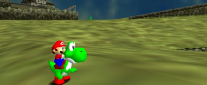 Some maniac fused Super Mario 64 and Ocarina Of Time into a single, coherent video game