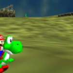 Some maniac fused Super Mario 64 and Ocarina Of Time into a single, coherent video game