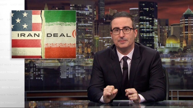 John Oliver reminds us that May 12 is the next chance for Donald Trump to truly murder everyone