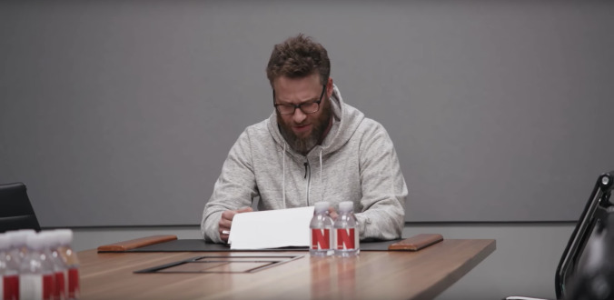 Netflix promotes Seth Rogen's new comedy special with wacky April Fools gag